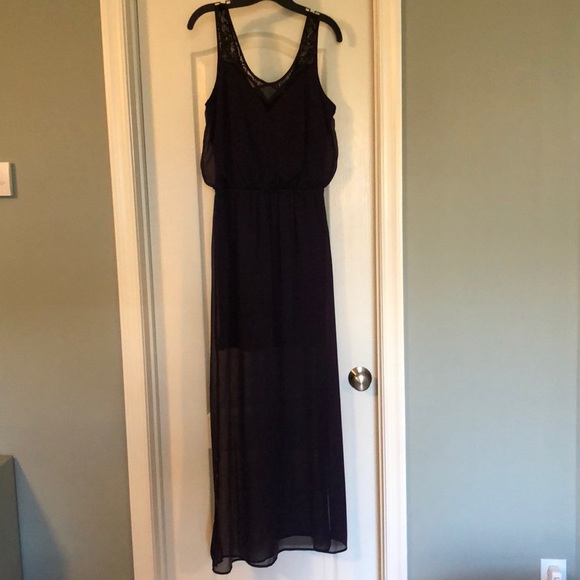 Express Dresses & Skirts - Dark Purple long dress